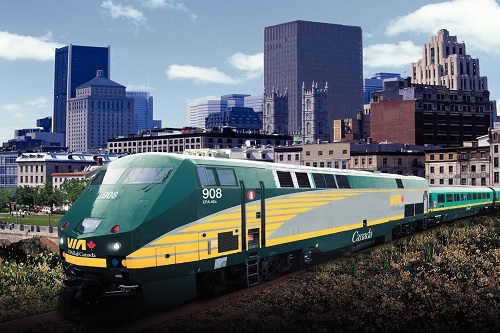 Canadá de Trem VIA Rail - 08 dias